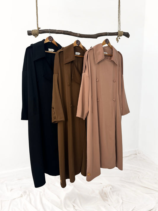 Trench-Style Coat -Drop 12 🍂شتوية ٢٦