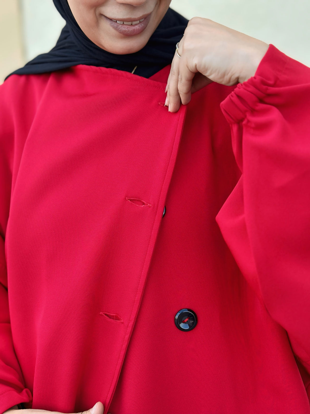 Oversized Rosaline Jacket جاكيت أوفر سايز - Q0185