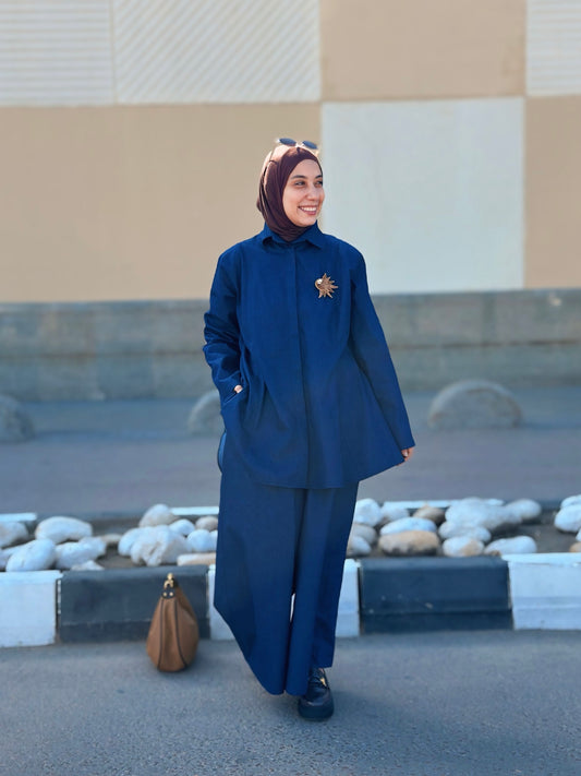 Denim Set ست چينز - Q0186