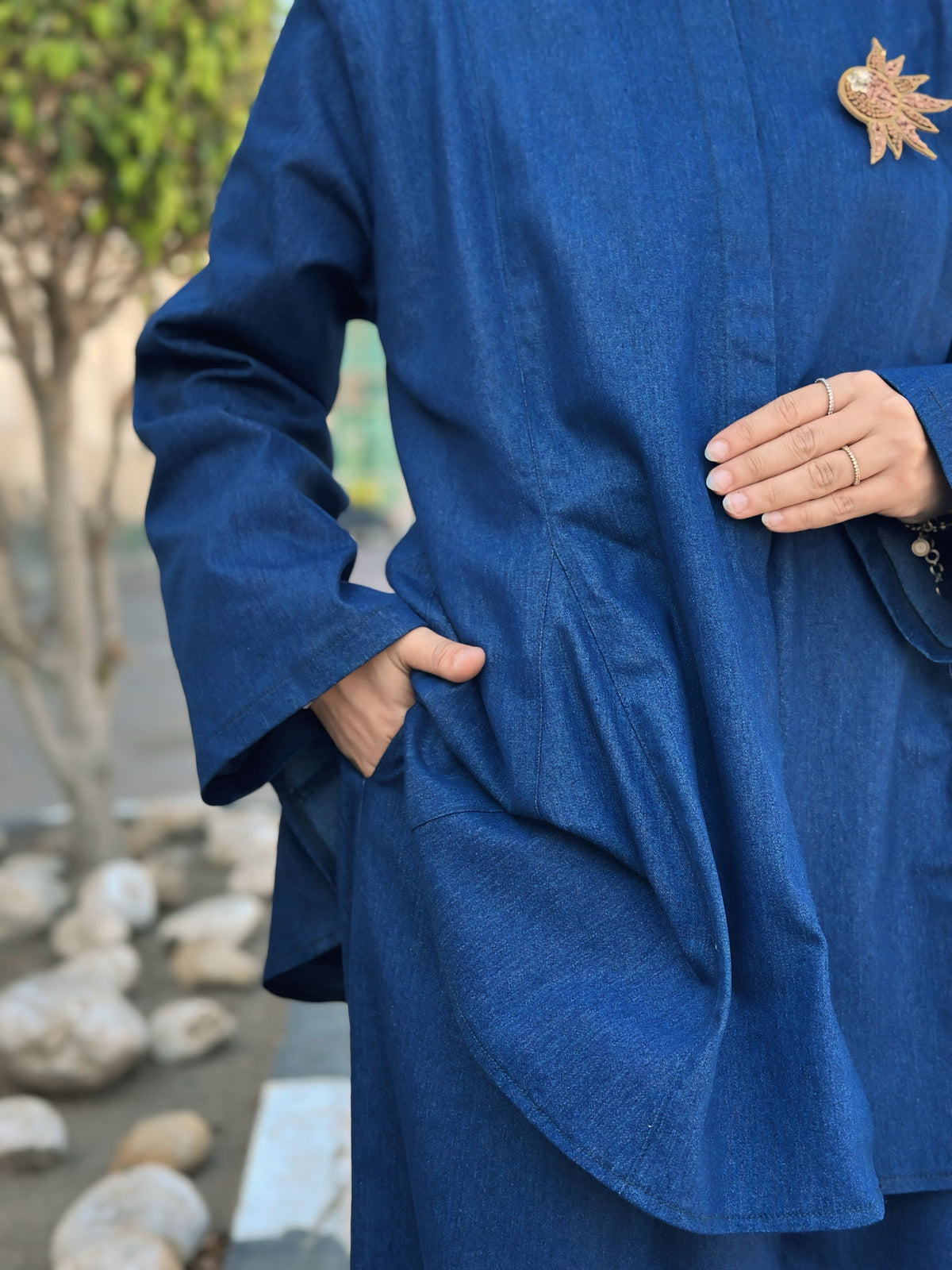 Denim Set ست چينز - Q0186