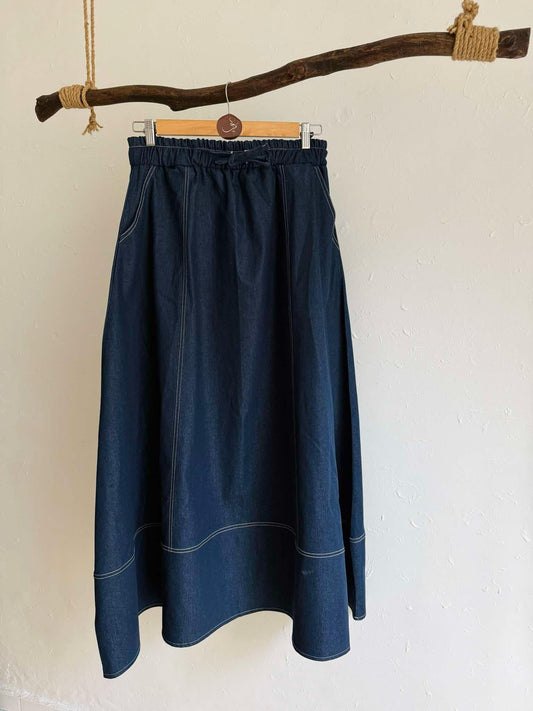 Denim skirt